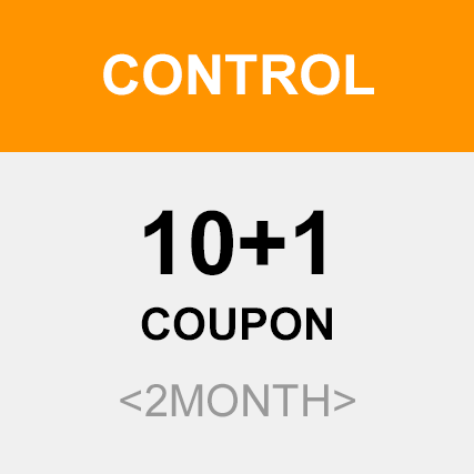 CONTROL 10+1회 (2month)